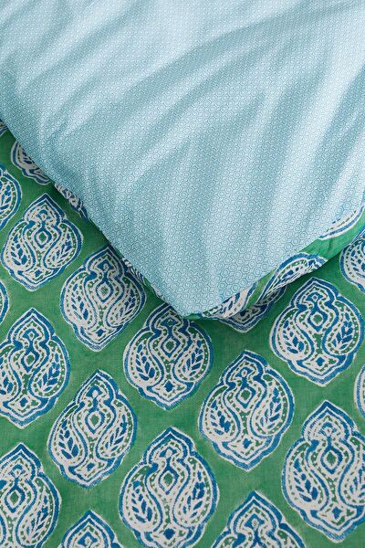 Bedrucktes Searlas-Bettbezug-Set für King-Size-Betten - 4