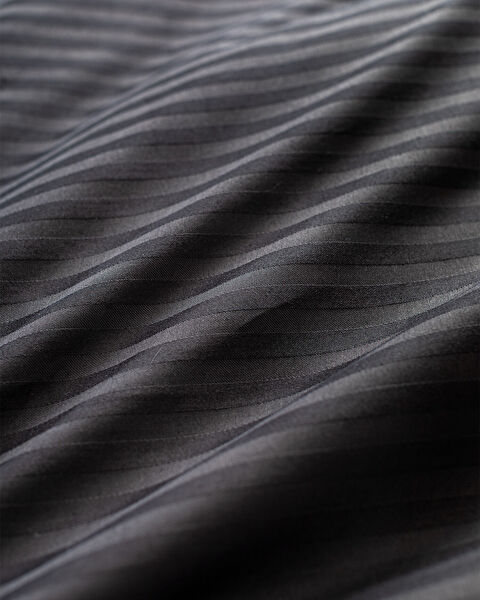 Elicia Super King Striped Satin Duvet Cover Set - 4