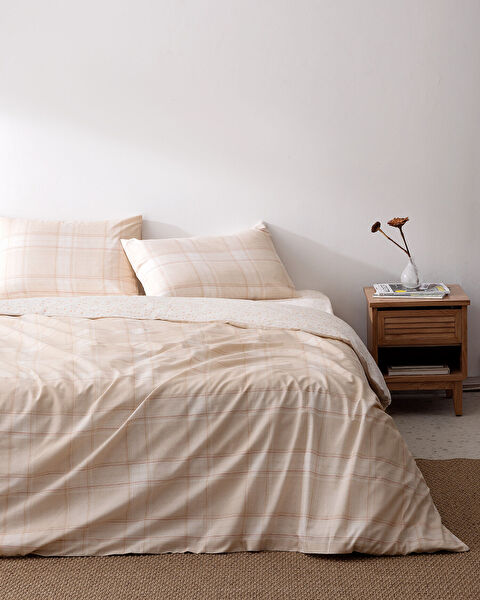 طقم غطاء لحاف مطبوع فردي من بلانش - 0