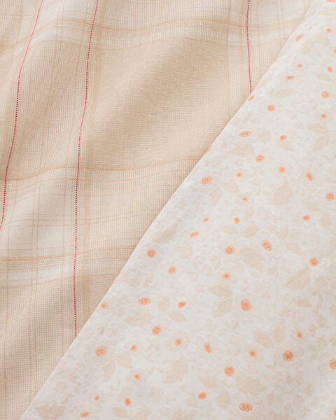 طقم غطاء لحاف مطبوع فردي من بلانش - 6