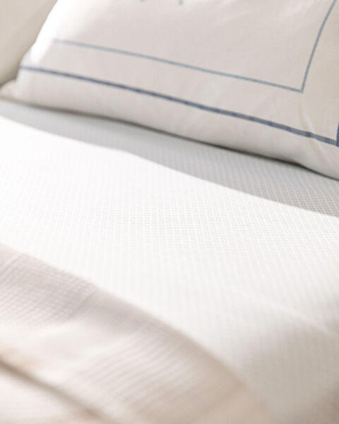 Musette King Size Karde Baskılı Pike Takımı - Bej - 4