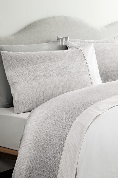 Adelya Coco Crep Bedrucktes Oberlaken Set - 0