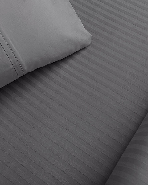 Adrien  Nervürlü Upper Sheet Set - 1