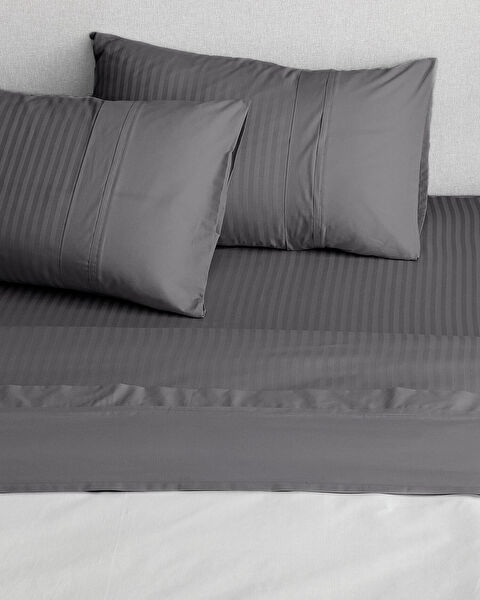 Adrien  Nervürlü Upper Sheet Set - 4