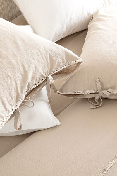 مجموعة ورقة السرير مغسولة من الكتان - 1