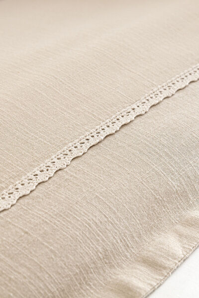 مجموعة ورقة السرير مغسولة من الكتان - 4